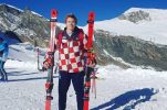 Croatia’s Filip Zubcic again second in World Cup giant slalom race