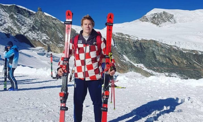 Croatia’s Filip Zubčić claims second in World Cup giant slalom in Italy