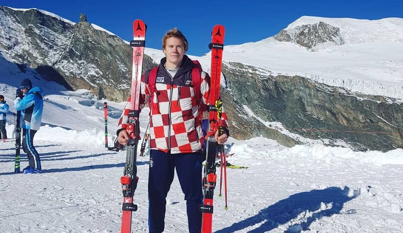 Croatia’s Filip Zubcic wins  World Cup Giant Slalom in Italy