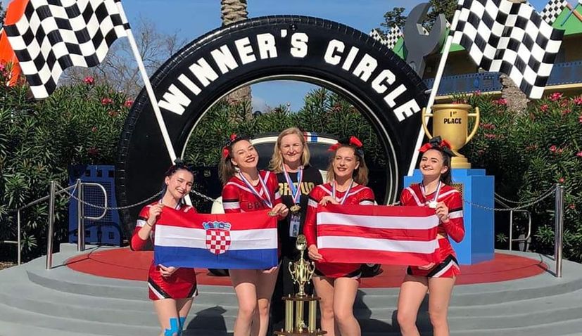 Croatian cheerleading club Bravo wins gold in Florida at World Cup