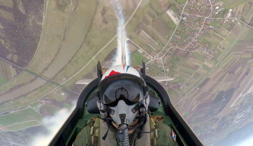 Croatian Air Force aerobatic team gets new attraction 