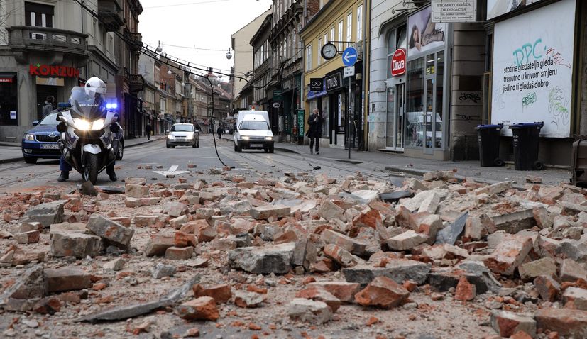 Several aftershocks felt in Zagreb overnight