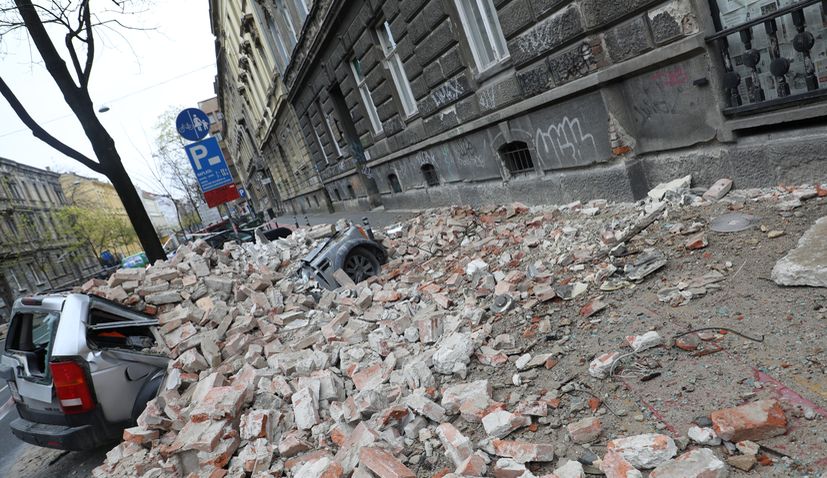 10,000 tonnes of rubble and C&D waste collected in Zagreb after quake