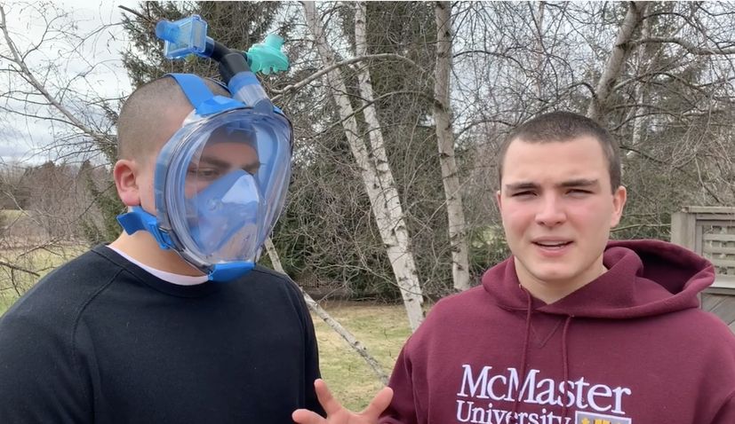 VIDEO: Canadian-Croatian brothers’ DIY respirator in demand 