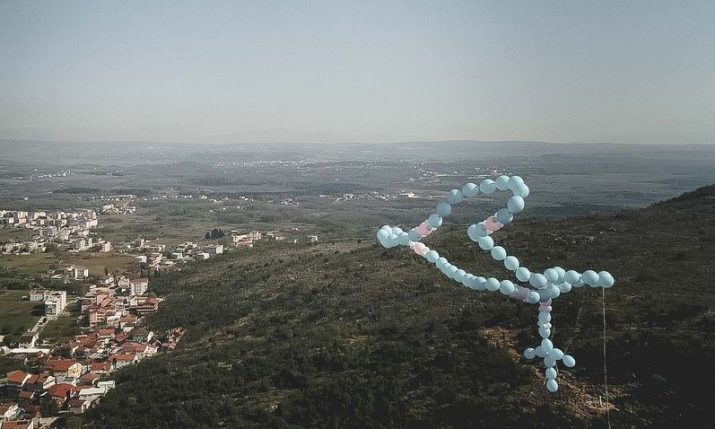 Video Large Rosary Balloon Released With A Prayer Above Medjugorje Croatia Week