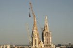 VIDEO: Controlled explosion removes top of Zagreb Cathedral spire