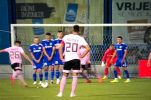 First official football match in Croatia after an 81-day break played