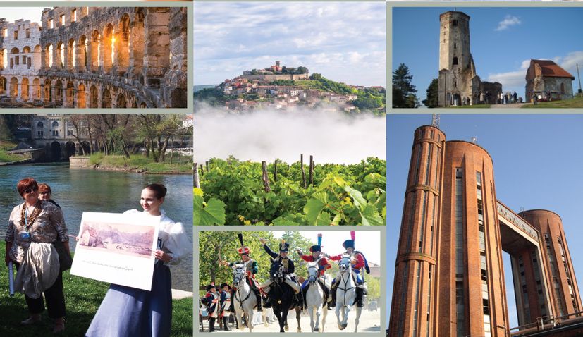 Brochure on 11 Council of Europe cultural routes that pass through Croatia