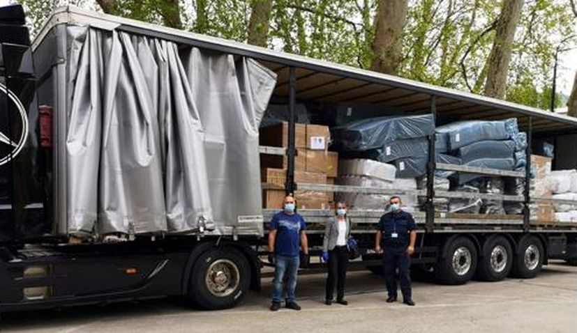 Bosnia and Montenegro receive PPE equipment donated by Croatia