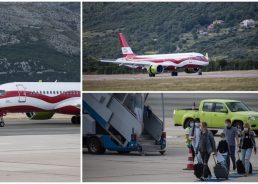 PHOTOS: First post-corona international flight lands in Dubrovnik 