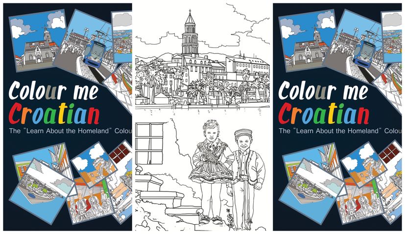 Colour Me Croatian: The “Learn About the Homeland” colouring book