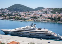 World’s largest superyacht available for charter arrives in Croatia for the first time