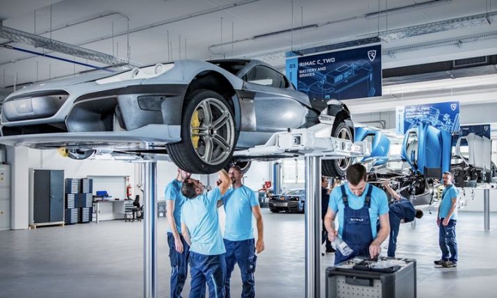 VIDEO: Rimac reveals all-new production line as C_Two prototype production accelerates 