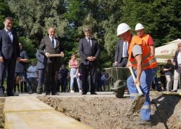 Cornerstone for war veteran centre being built in Daruvar laid