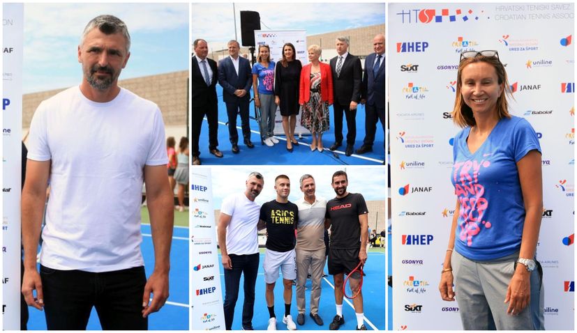 PHOTOS: New regional tennis centre officially opened in Zadar 