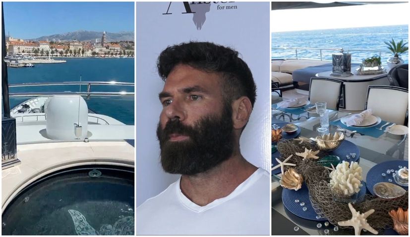 Instagram celeb Dan Bilzerian enjoying luxury Croatian holiday