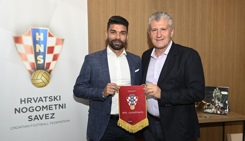 A chat with Eduardo as he is named Croatian Football Federation ambassador