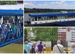 First river cruise boat this summer docks in Vukovar