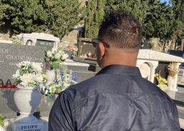 UFC star Alistair Overeem visits grave of Croatian fighting legend Branko Cikatić in Croatia