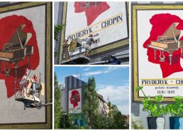 PHOTOS: New mural in Zagreb centre dedicated to famous Polish composer Chopin