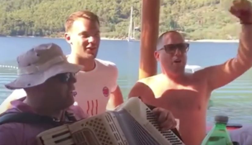 VIDEO: German keeper Manuel Neuer singing ‘Lijepa li si’ in Croatia 