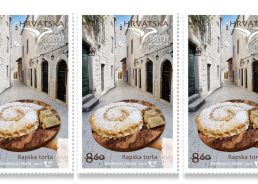 Rapska torta: Traditional cake from island of Rab honoured with its own postage stamp 