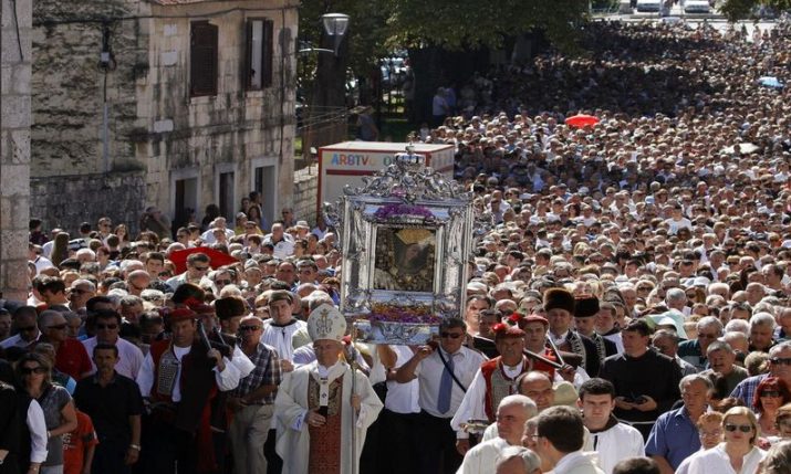 Traditional procession in Sinj on Velika Gospa called off