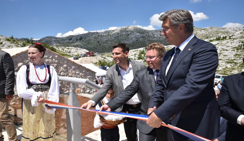 Skywalk in Biokovo Nature Park formally opened by officials