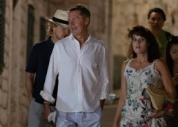 Actor Owen Wilson holidaying in Croatia 