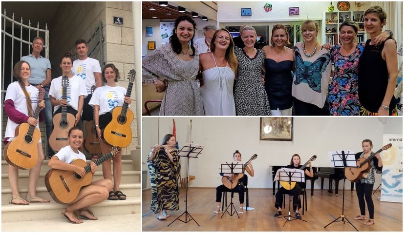 Pučišća on the island of Brač the place to be for talented young Croatian and international musicians