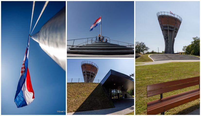 PHOTOS: Vukovar Water Tower – a symbol of Croatian unity undergoes major developments