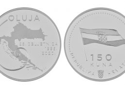 Commemorative silver coins to mark the 25th anniversary of operations Bljesak & Oluja issued  