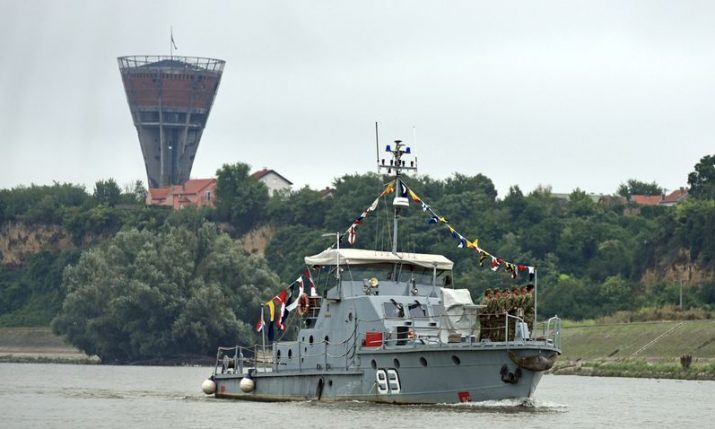 PHOTOS: Patrol boat sails from Osijek to Vukovar to mark 25th anniversary of Operation Storm