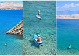 PHOTOS: Stand up paddleboarding tours of Pag a hit this summer