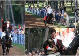 45th traditional Prstenac Race in Barban, Istria won by Antonio Osip