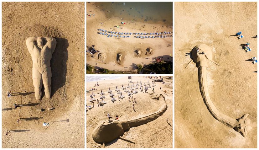 Paradise Beach on Rab Island to host 9th sand sculpture festival