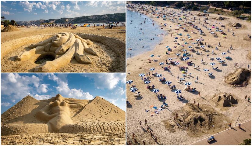 PHOTOS: Winners of sand sculpture festival on Paradise Beach on Rab island revealed