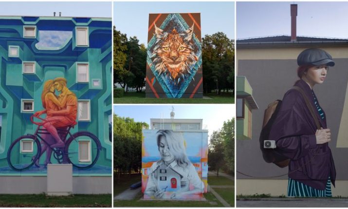 Five famous street artists at VukovArt festival in Vukovar