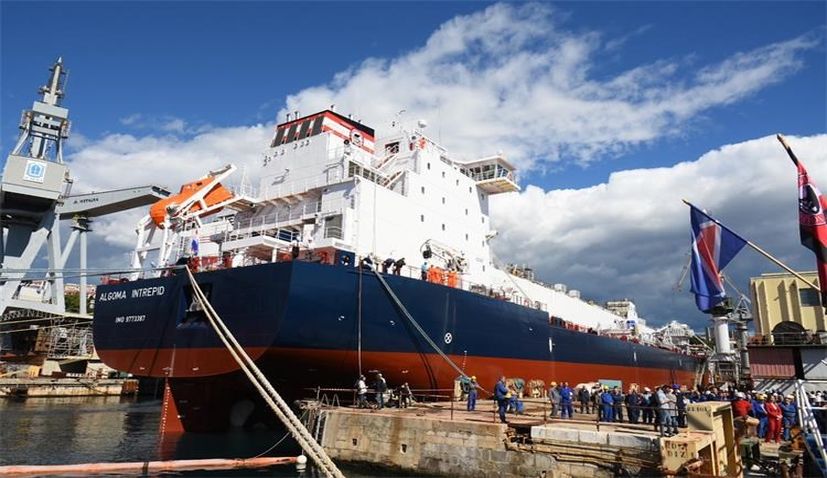 $36.5 million self-discharging bulk carrier delivered to Canadian client at 3. Maj shipyard in Rijeka