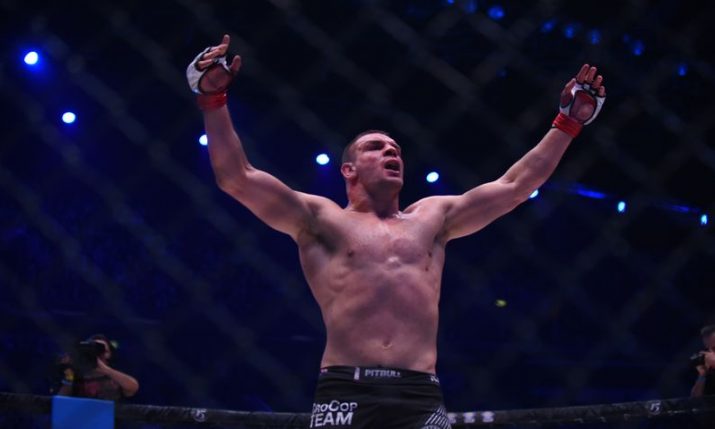 Croatian MMA fighter Ante Delija signs for the UFC 