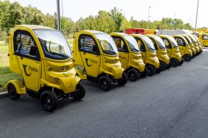 Croatian post electric vehicles