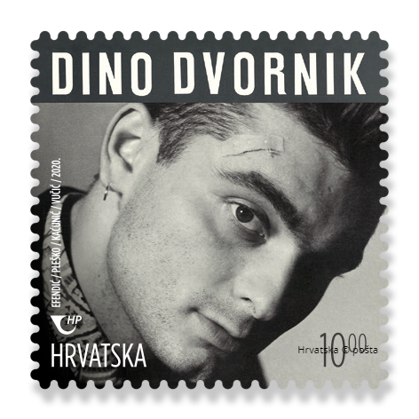 Croatian music legends stamps