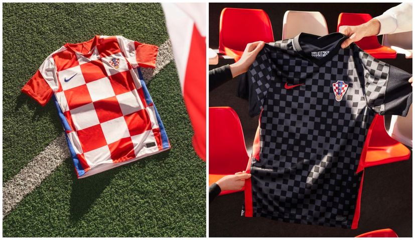 New Croatia home and away football kit