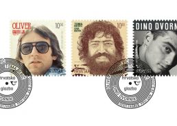 Legends of Croatian music on new commemorative stamps