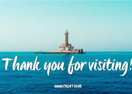Campaign thanking foreign tourists for visiting Croatia launched by tourist board