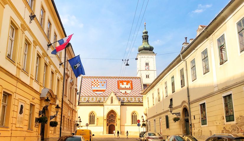 Average net pay in Zagreb in June €1,036