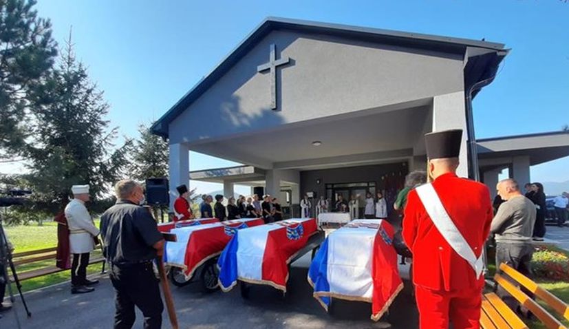 Remains of 15 Croat civilians killed in 1946 buried
