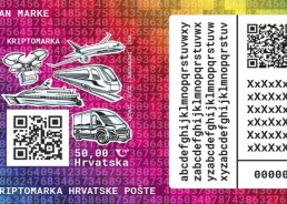 VIDEO: The first Croatian crypto stamp issued