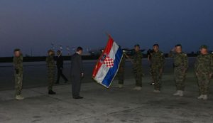croatian troops home afghanistan