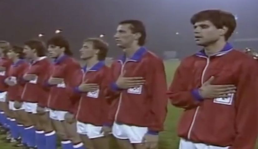 30 years ago today Croatia play USA in first football official of the modern era